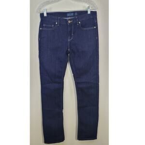 Patagonia Jeans Womens 27 Dark Blue Straight Casual Heritage Minimal Jeans NWOT